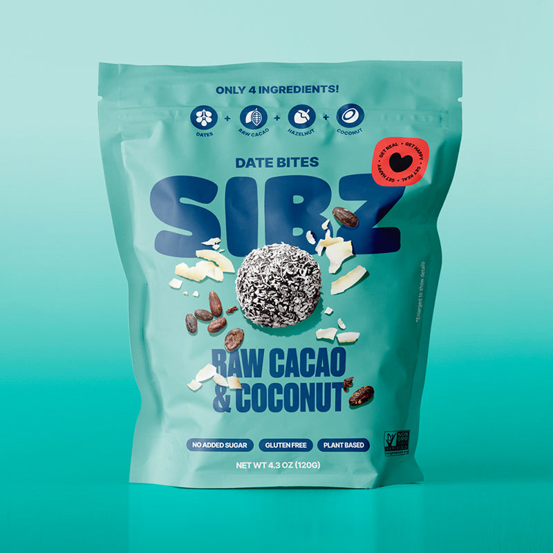 Raw Cacao & Coconut -4 Pack (10ct Each) – SIBZ